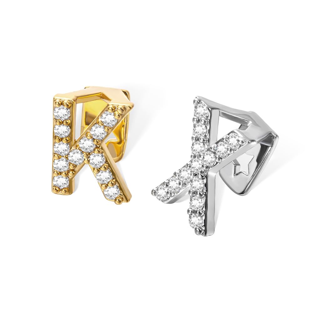 Amazon.com: Personalized Zircon Letter Grills Teeth, Custom