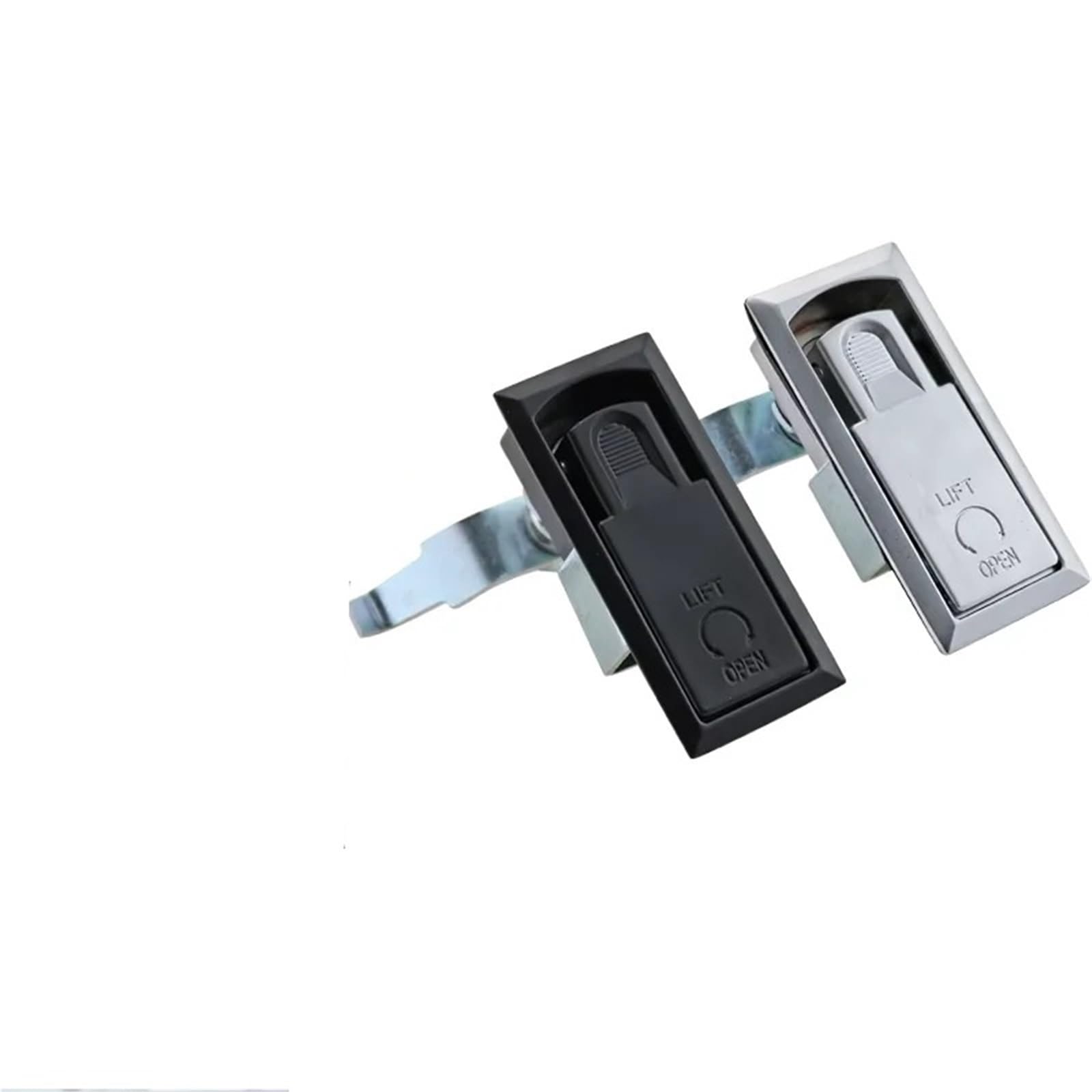 Zinc Alloy Rotary Flat Lock 1Pcs(Chrome)