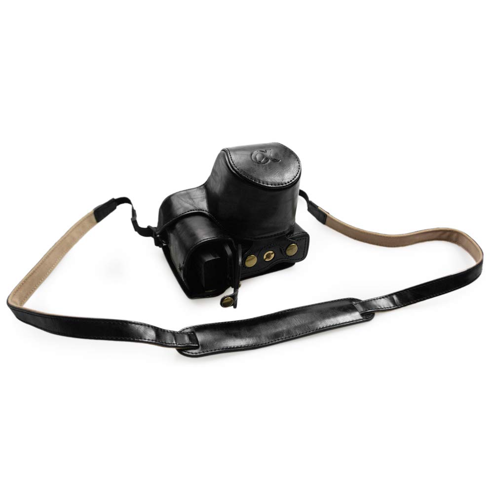 SONY α6400 標準ズームレンズ•バッテリー3個•本革ストラップ付 SONY α6400 標準ズームレンズ•バッテリー3個•本革ストラップ付 SONY α6400