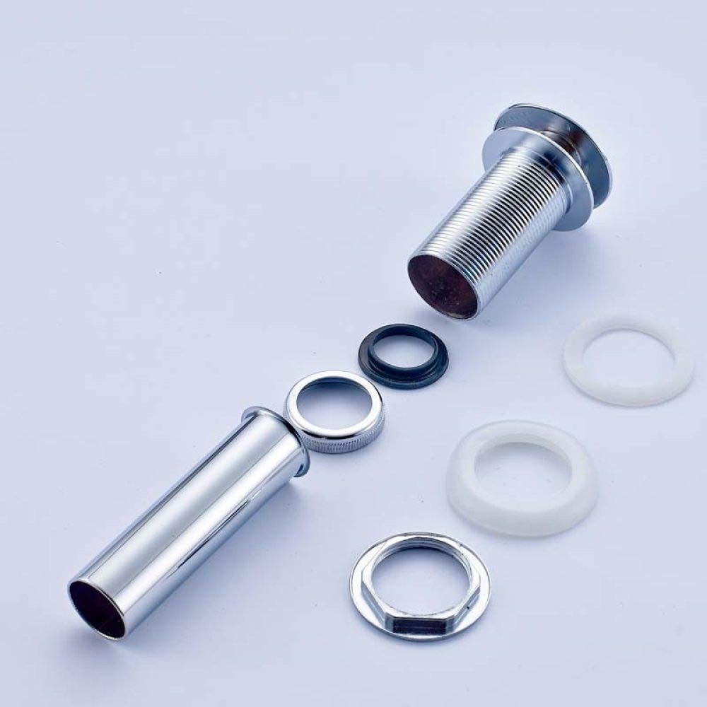 Sifón Redondo de Bronce, Trampa para Botellas, baño Negro, Lavabo de tocador, Tubo de latón, Drenaje emergente con desbordamiento, Drenaje de sifón Dorado, China (Cromo a China)