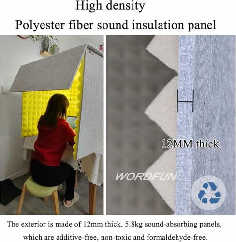 Boîte de protection enregistrement sonore portable pour studio mobile - 4