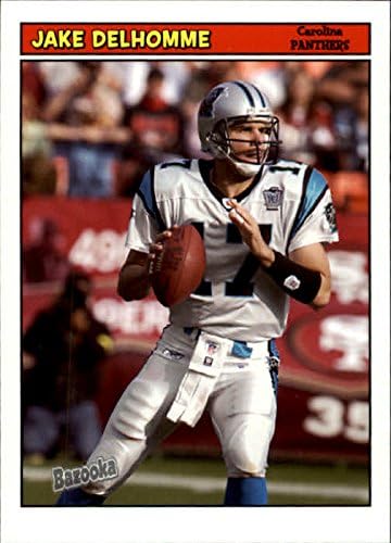 2005 Bazooka #17 Jake Delhomme NFL Football Trading Card
