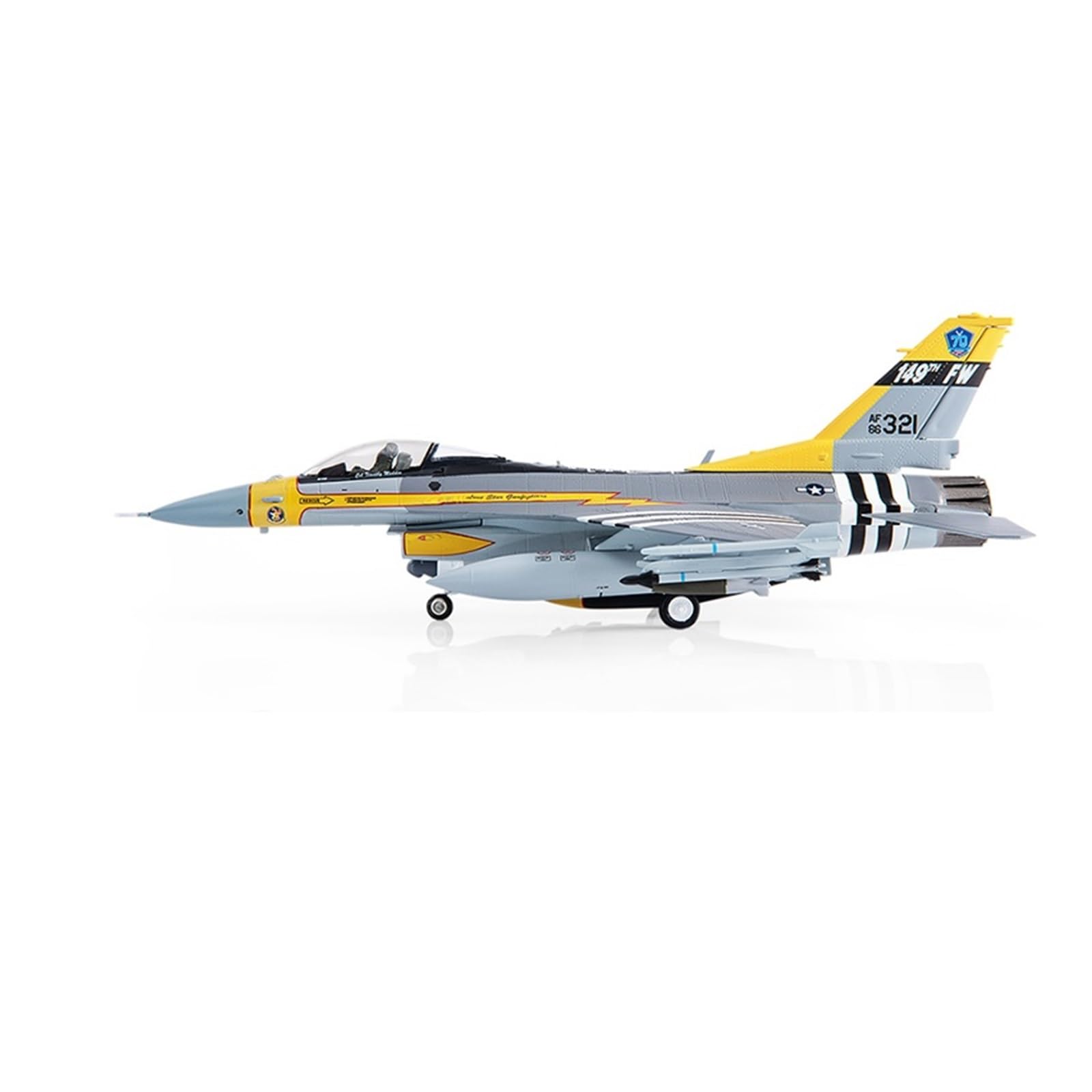 CLMJHG Vintage Classics samolot odlewany stop metalu dla F-16C F16 US Air Force Model 1/72 skala samolot samolot myśliwiec zabawkowy model do kolekcji