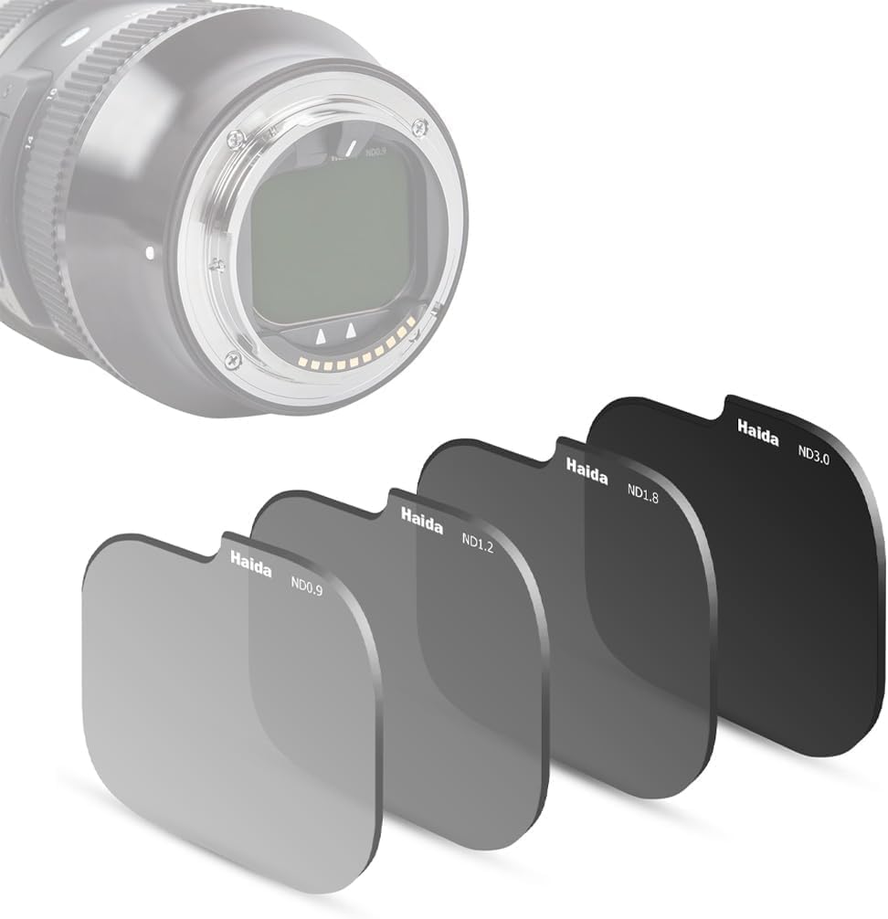 Haida Rear Lens ND Filter Multicoated Optical Glass Water and Oil Resistant Nano Coating (Rear Lens 4 ND Filter Kit)
