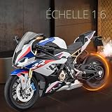 Cubertime moto 1/6 radiocommandée avec son, lumières et spray photo 6
