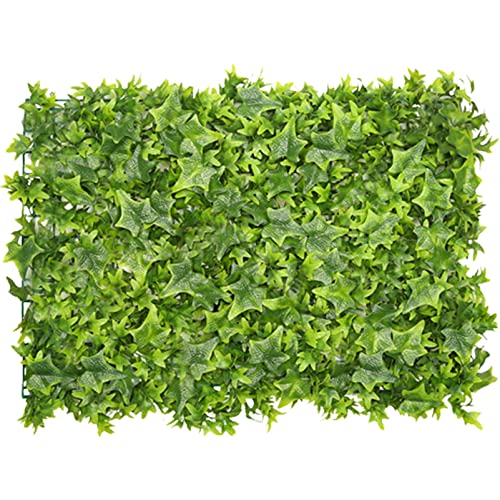 Couverture murale de clôture en lierre artificiel et haie de buis synthétique