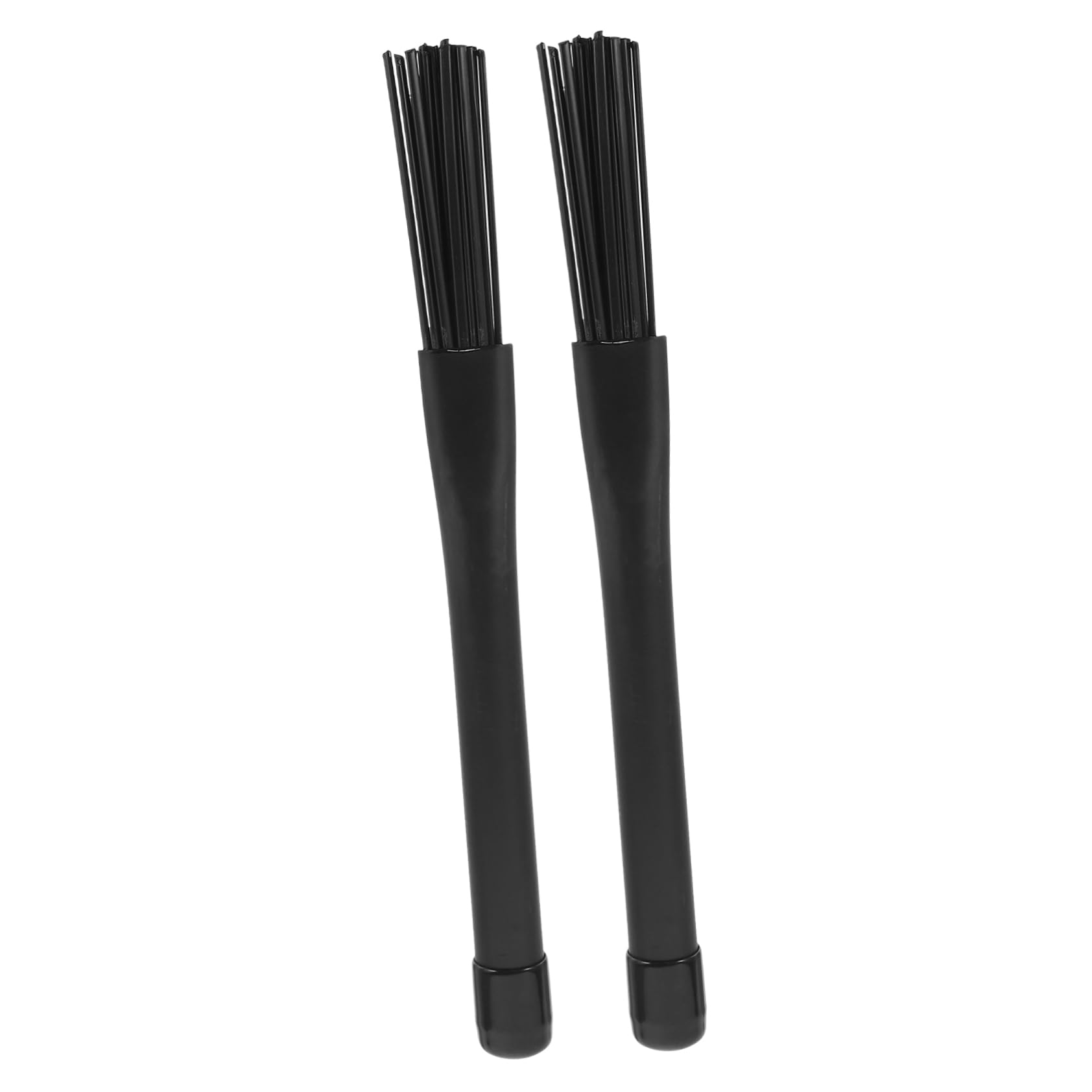 COSMEVIVI Drum Brushes Set Anti-slip Handle Nylon Brushes for Jazz Drums Drum Accessory for