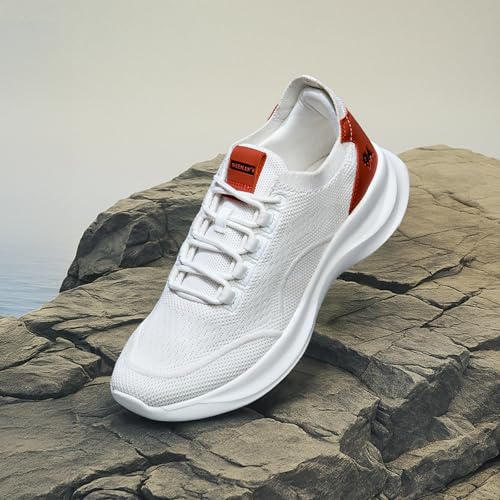 Image of Neeman's The Knit Strides Sneakers for Men | Lightweight with Breathable Knit Upper & Cushioned EVA Sole for All-Day Comfort