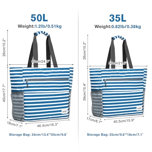 G4Free Waterproof Sandproof Beach Tote