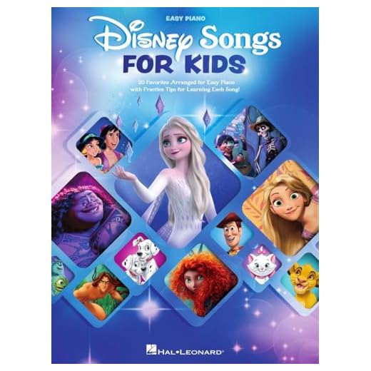 Disney Songs for Kids: 20 Favorites Arranged for Easy Piano