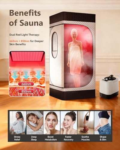 noerishia Portable Infrared Sauna Box