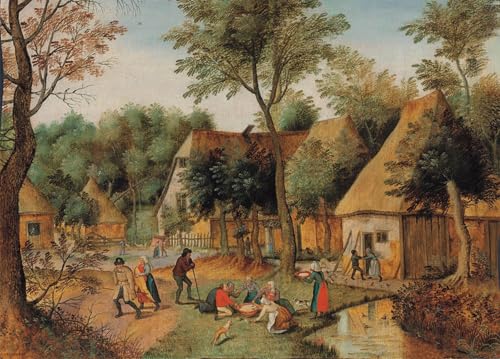 Peintures Repas à la campagne de Pieter Brueghel le Jeune tableaux modernes 60x90