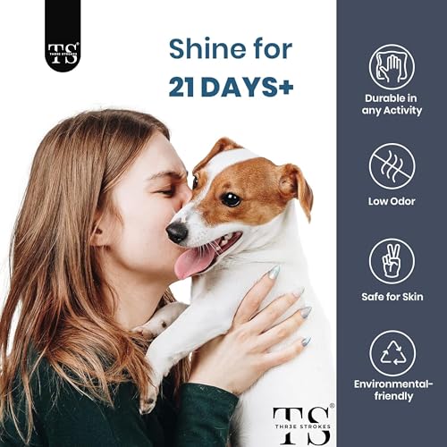 Image of THR3E STROKES Cat Eye Gel Nail Polish Set for Pink Brown Glitter Holographic Cat Eye, Shimmery Finish 7.5Ml Salon Gel Manicure and Nail Art DIY at Home, Bright Moonlight (ASTEROID)