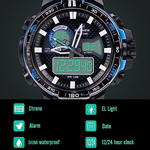 Reloj multifunción para niños impermeable con esfera grande digital para adolescentes 2