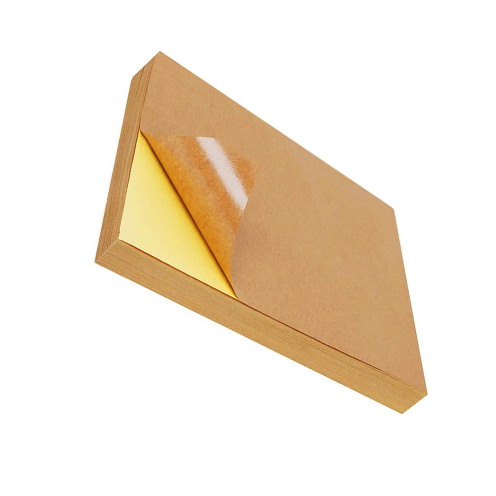 100 fogli di etichette autoadesive stampabili in formato lettera, 210 x 297 mm, etichette autoadesive per spedizioni postali
