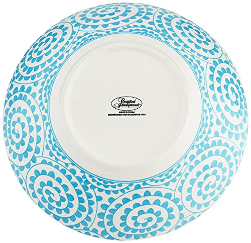 Certified International Chelsea All Purpose Porcelain Bowls, Set Of 6, Multicolor, 32 Ounces #TOP2
