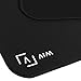 immagine 4AIM Gaming AIMMP Tappetino per Mouse Nero, Bianco Tappetino per Mouse per Gioco da Computer