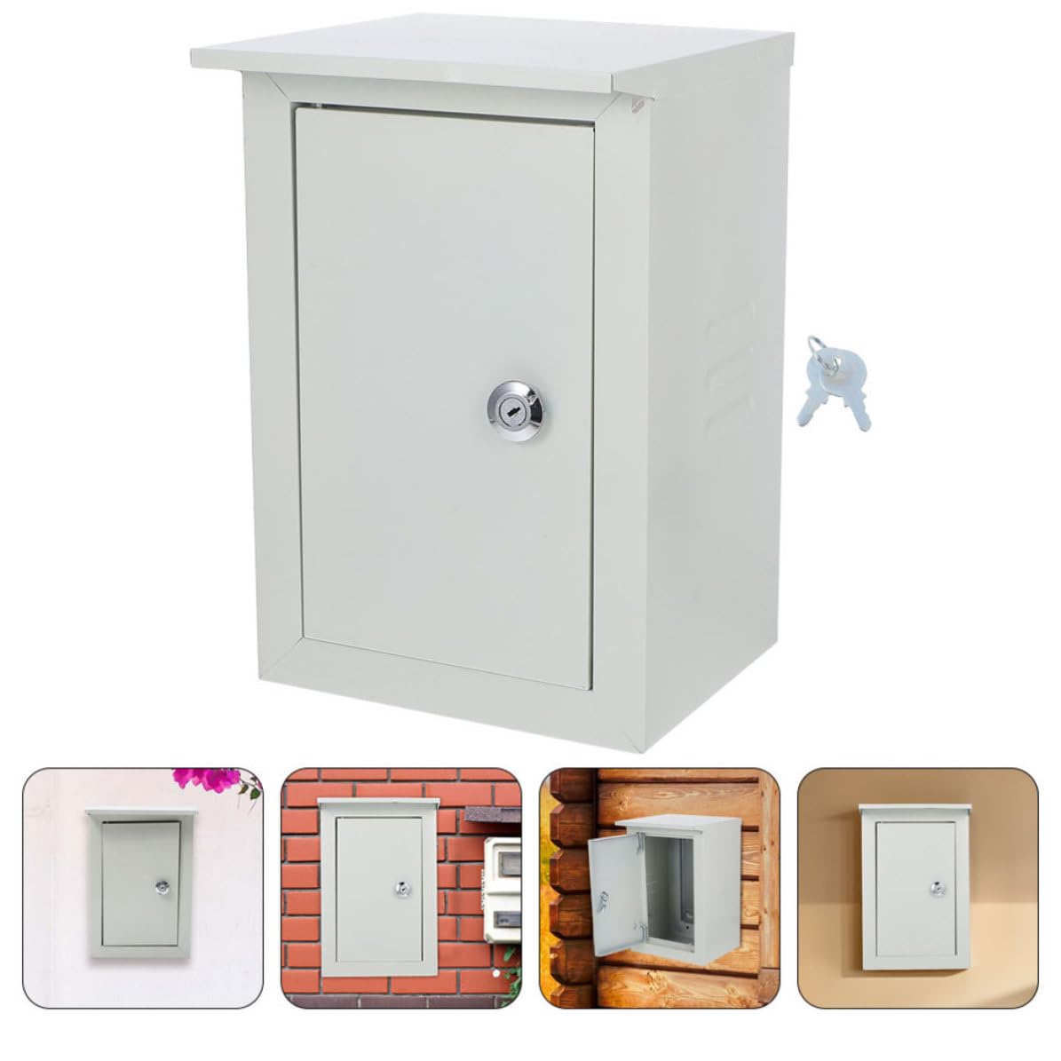 Caja Eléctrica de Distribución Exterior de Aluminio, Resistente