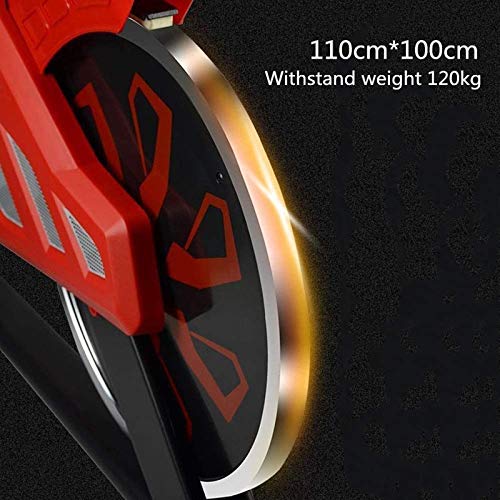 Image of Bicycle Portable Indoor Aerobic Training Exercise Bikes with 15kg Large Flywheel Adjustable Height Seat Handlebar