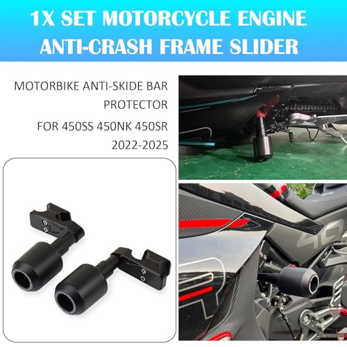 GZDLMoto Frame Sliders for CFMOTO 450SS/450NK