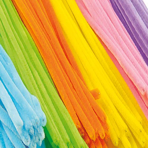 Pfeifenreiniger Baker Ross Großpackung in bunten Osterfarben für Bastelprojekte