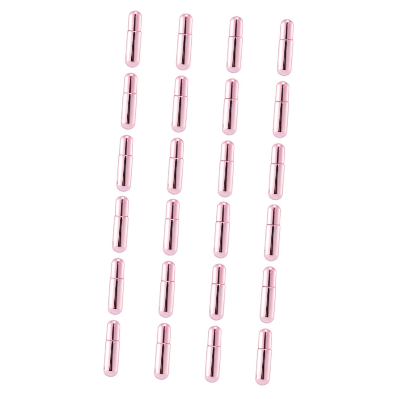 FOMIYES 24pièces Bouteilles Rechargeables Avec Bouchon Roll Huiles Essentielles Et Pour Voyage Et Organisation