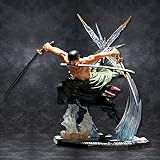 wasd Figura de anime de 19 cm, figura de acción de Luffy Ace Zoro Sanji, estatua coleccionable, modelo de muñeca, decoración de juguete, 18 cm onigirizoro