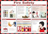 Safety First Aid Group Catering Appliance Superstore L083 Fire Safety Poster