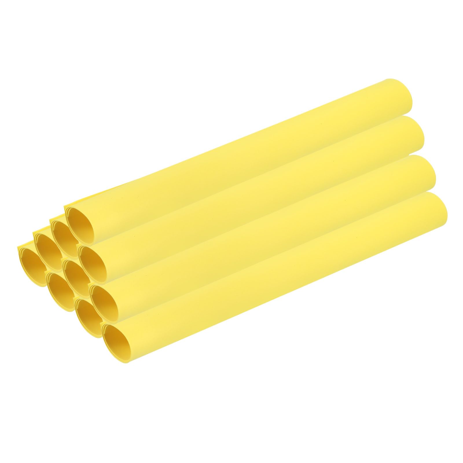 Hojas de espuma EVA amarillas de 2x2 pulgadas y 1mm para proyectos de arte DIY