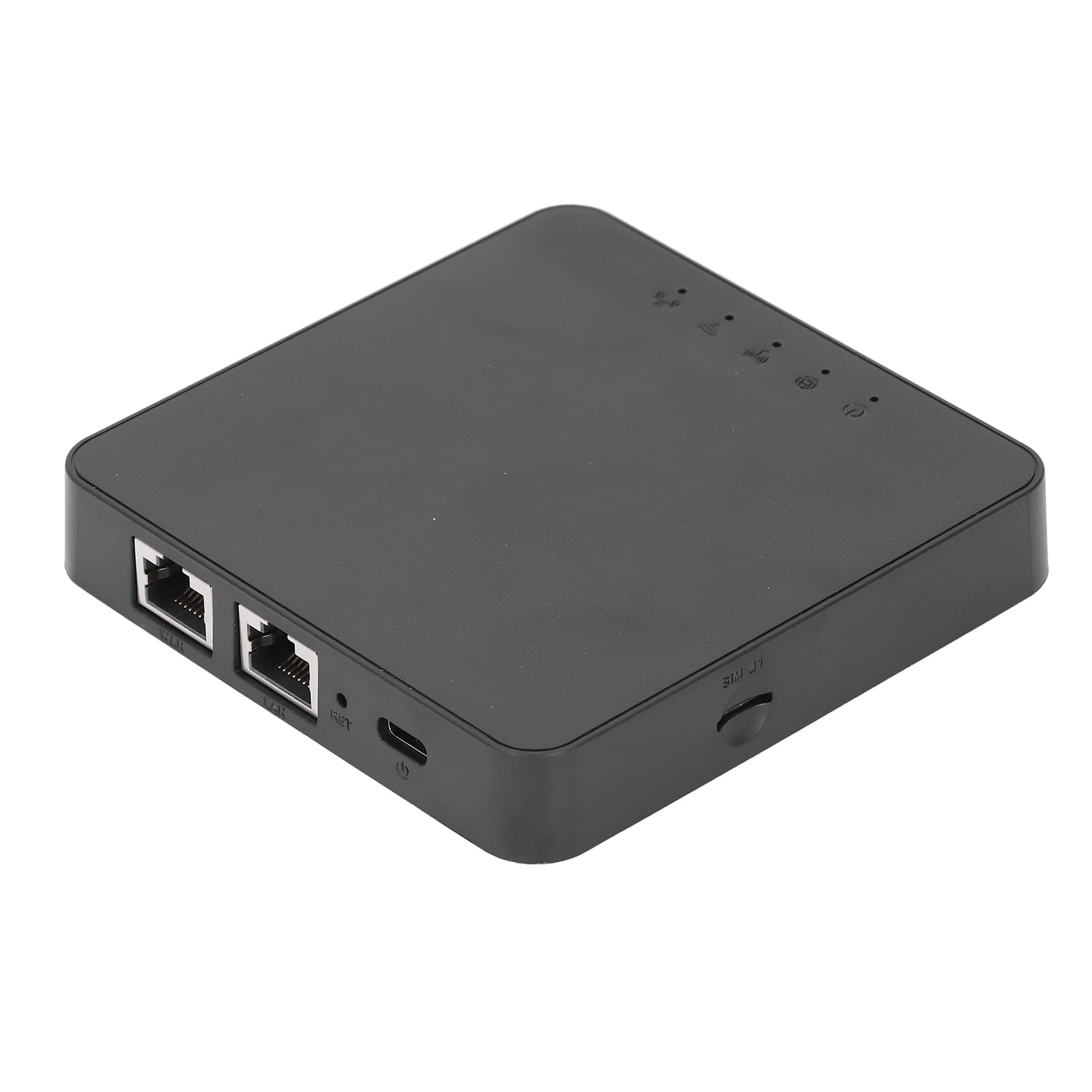 Routeur 4G LTE, Modem Routeur 4G 150 Mbps avec Emplacement pour Carte Nano SIM, Point D'accès Mobile 580 MHz avec Deux Ports Ethernet Gigabit, pour Caméra de sécurité de Camping