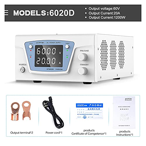 XCb`Od \Dc̓d60V 20Ax`\[X艻XCb`d30V 10AAc 220 110 500W 1000W DIY ϒ艻d (Color : 60V 20A)