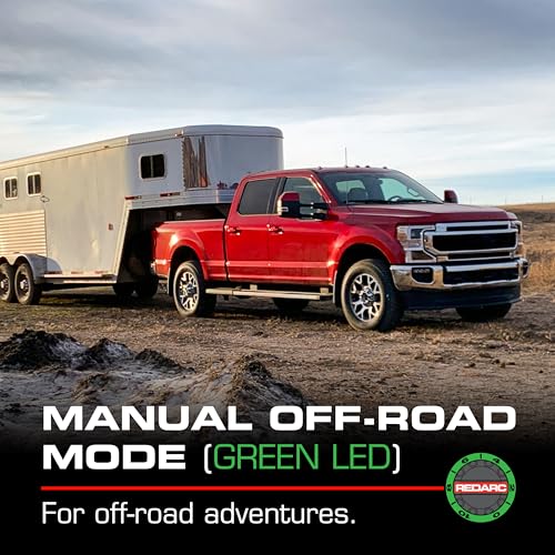 Image of REDARC Tow-Pro Trail Kit Electric Trailer Brake Controller Kit for 2009-2019 Ford F-150, Off Road Dual Braking, Plug and Play Install, 12V /24V Compatible to Tow RV, Camper, Trailer, Boat