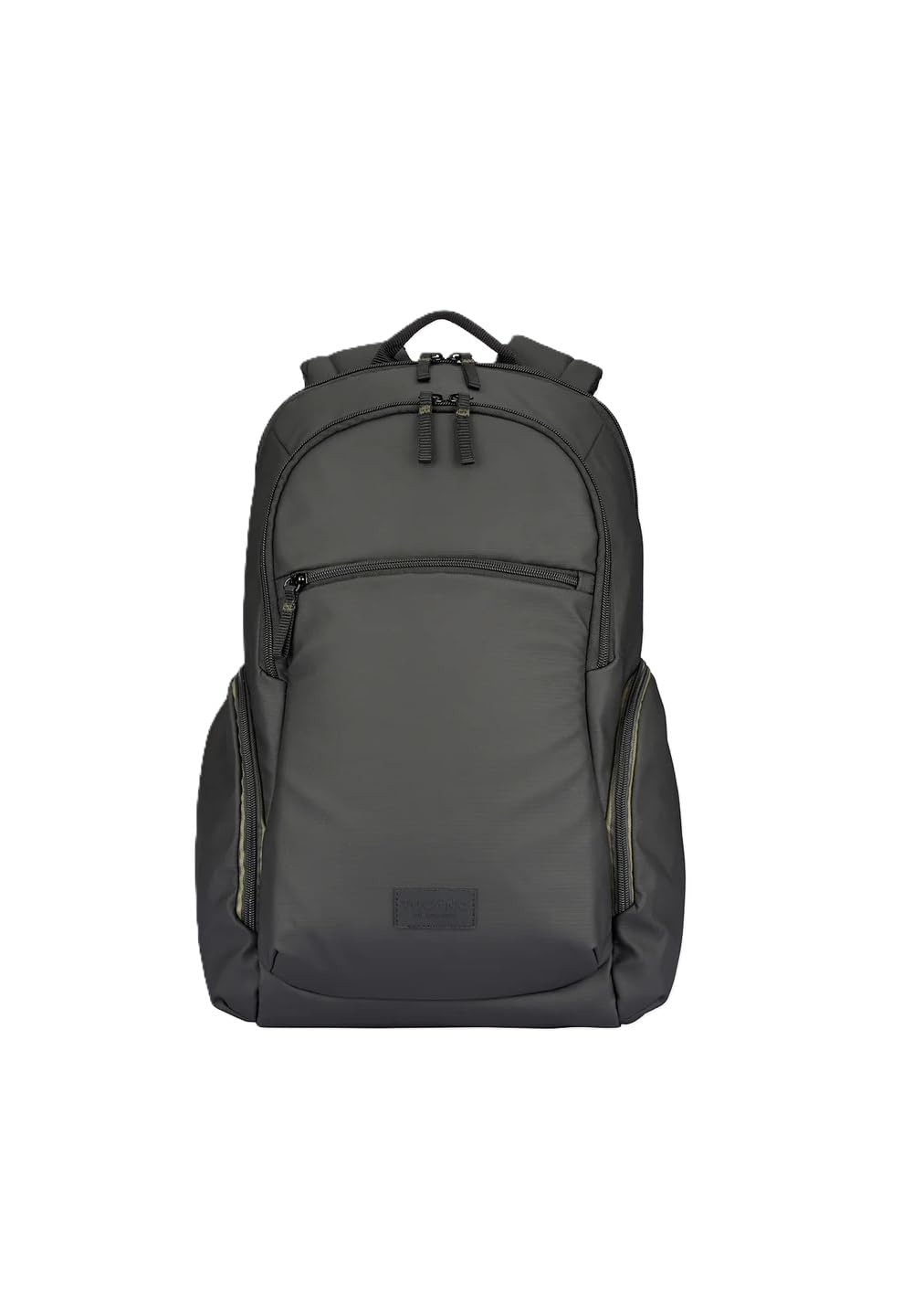 Tucano Otto Zaino Anti-Gravity, Nero, 29x47x18 cm, 24.5L, Tessuto Riciclato, Laptop 15.6 Pollici, MacBook Pro 16 Pollici, Sistema Sospensione, Aggancio Trolley
