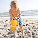 Spielstabil Large Sand Pail Beach Toy - 2.5L German-Made Sand Bucket - Kids Beach Essentials, Toddler Outdoor Toys, & Sandbox Toys - Colors Vary