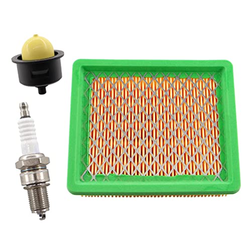 MCHNIC Luftfilter mit Zündkerze Benzinpumpe für Fuxtec FX-RM1855 FX-RM1860 FX-RM2055 FX-RM2060 FX-RM2060PRO FX-RM 5.0 5.5 Rasenmäher