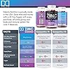 Dakota 120 Gummies Zinc 50mg Supplements Chewable Gummies w Vitamin D3 Echinacea Vitamins for Adults Kids, Zinc Gummy Immune Support