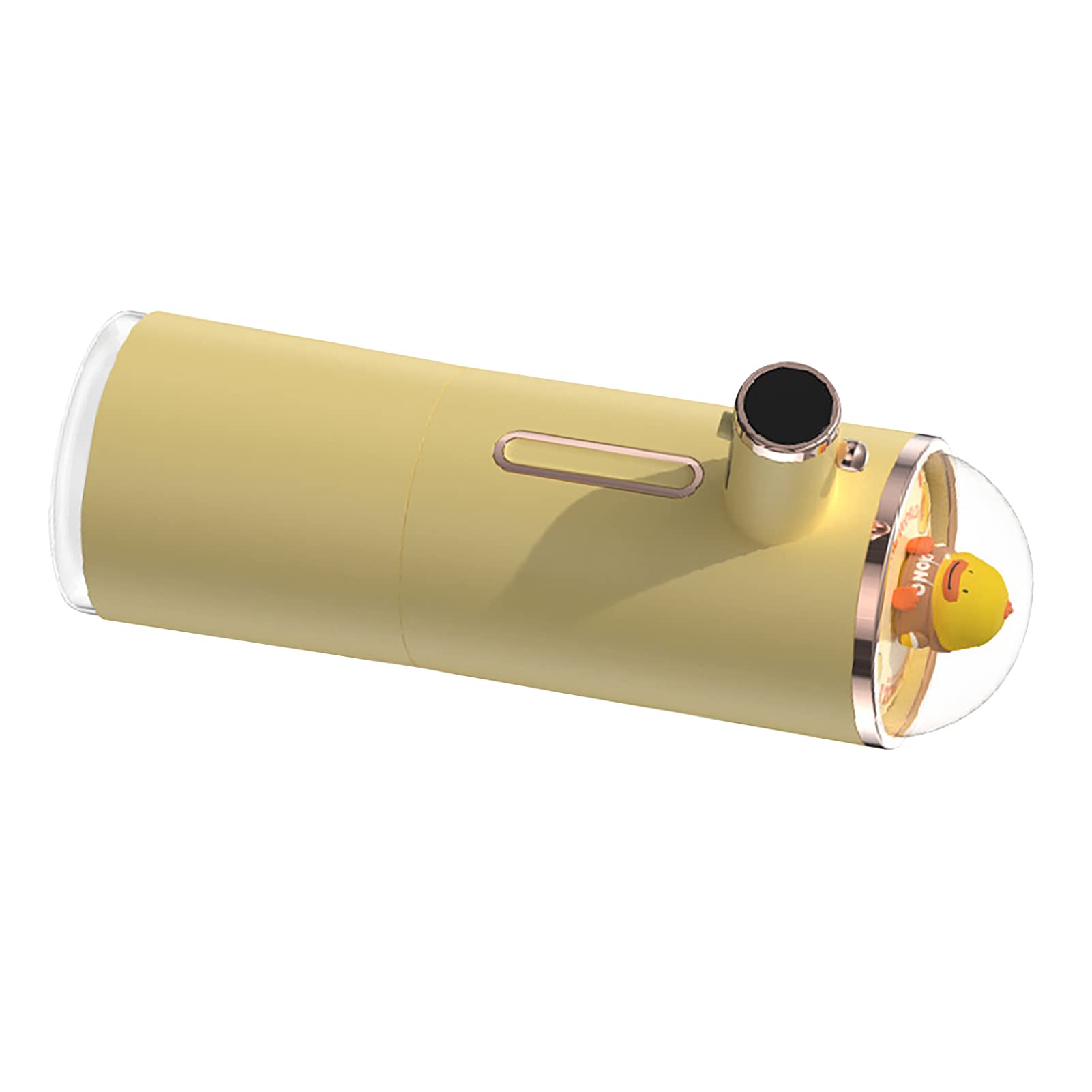 Berührungsloser Automatischer Seifenspender mit Niedlichem Infrarot-Sensor, Stilvolles Design, Perfekt für die Verwendung in Küche und Bad, Langlebiges ABS-Material (Yellow)