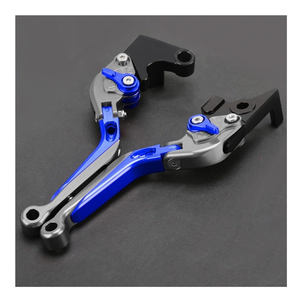 Gfjvcgjru Blue- Motorcycle Brake Clutch Levers Fjr Xjr 1300 Motorcycle Brake Clutch Levers Handle Bar For Ya&Maha Xjr1300 Fjr1300 1995-2003 2022 Adjustable Control Handles
