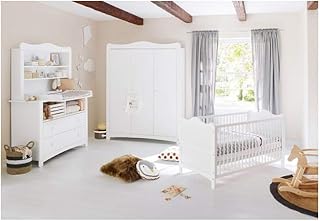 PINOLINO Florentina - Juego de estanterías para habitación infantil, color blanco