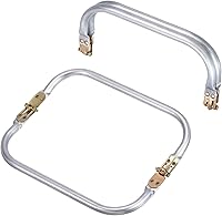 Vista 10 de uxcell Marco de metal para bolso, 2 unidades, marco de bloqueo rectangular de 5.9 pulgadas, cierre de cierre de beso, accesorios de repuesto