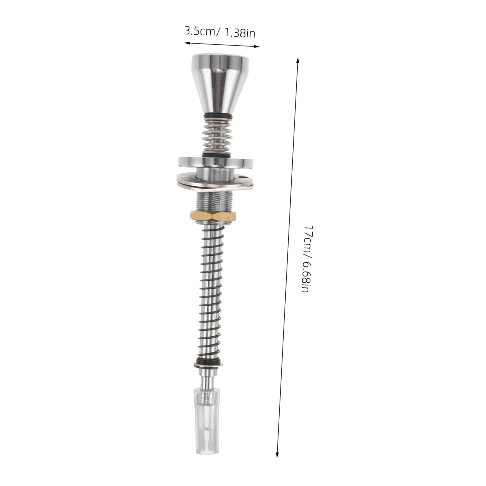BESTonZON Tige de Flipper en Alliage Argenté, Grand Design Robuste pour Machine à Balles Jouet Arcade, Accessoire Essentiel Améliorant L'expérience de Jeu Unique