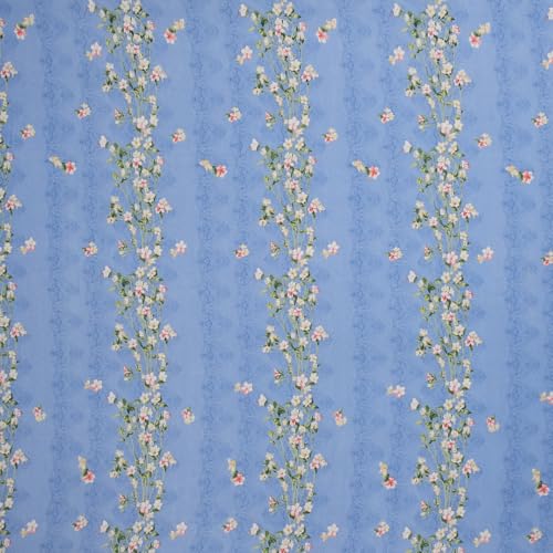 Image of Florida Polycotton Bedsheet (Blue, Double)