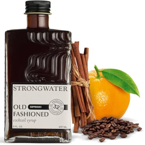 Strongwater Espresso Old Fashioned Mix - 1pk, 32 Cocktails - Add Bourbon