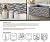 LONGKING - 10-Sheet Peel and Stick Tile for KitchenBath Backsplash, Marble Decorative Tiles - Small Long Black, Green, and Gray Tiles with White Grout, 10.5 in x 10.5 in x .05