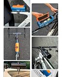 ROCKBROS Fahrrad Oberrohrtasche 0,7L, wasserdichte Fahrradbox mit Zahlenschloss, Robuste Rahmentasche Fahrrad Oberrohr für MTB, Rennrad, Gravelbike & Citybike