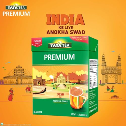Image of Tata Tea Premium 500g, Desh Ki Chai, Unique Blend Crafted For Chai Lovers Across India, Black Tea, Loose Leaves