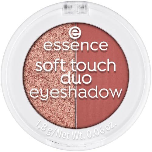 Esence Soft Touch Duo Eyeshadow - Sombra de ojos n.º 01,...