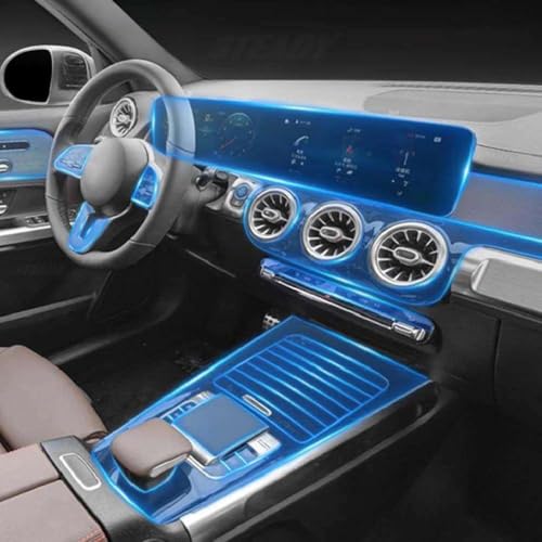 Película protectora de TPU de alta calidad para la consola central de Benz AMG GLB 35 2020