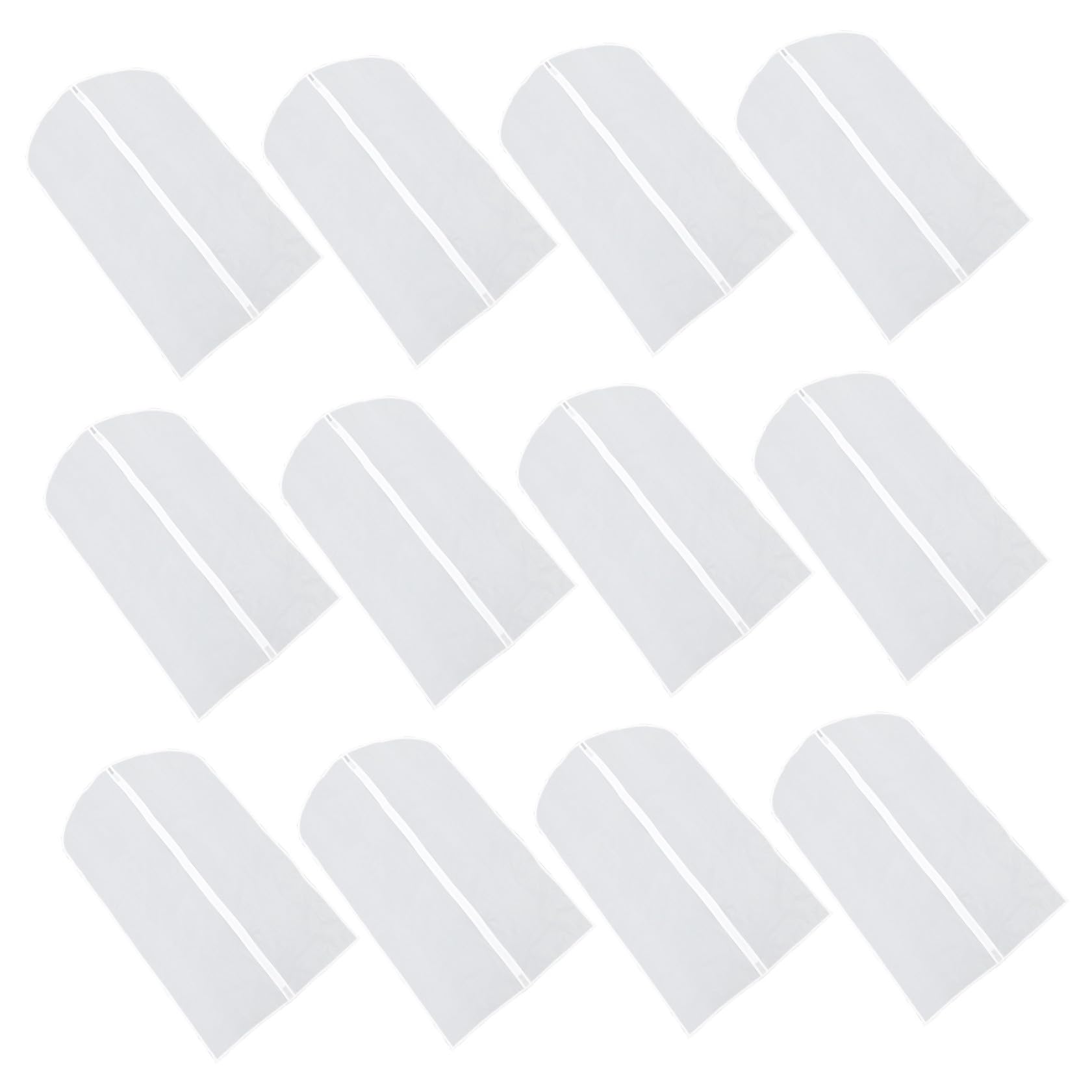 KOMBIUDA 12piezas Funda Protectora De Ropa Cubierta De Trajes y Transpirable Reutilizable y Lavable Para Almacenaje De y Vestidos
