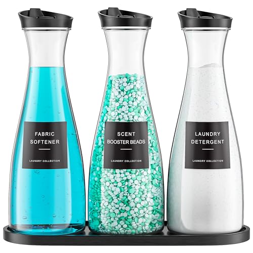 Galasily 3 Pack Laundry Detergent Dispenser Container...